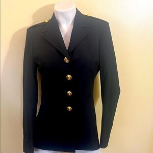 USMC Birthday Ball 🎂 Women's Officer Dress Blue Coat. No EGA or Belt